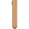 Ekena Millwork Funston Arts and Crafts Smooth Bracket w/ Offset Brace, Western Red Cedar, 7 1/2"W x 36"D x 44"H BKT0806X36X44FST03SWR - alternate 3